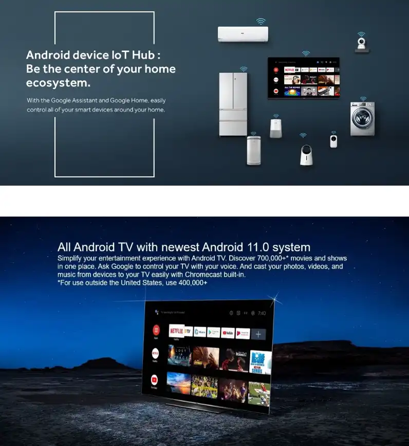 Haier 50” H50K66UGP UHD Smart Android TV