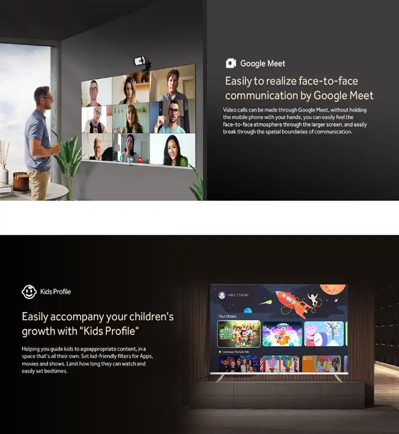 Haier H65P7UX 65'' 4K UHD Google TV