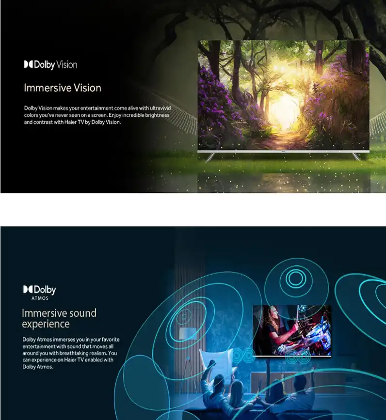 Haier H50P7UX 50'' 4K UHD Google TV