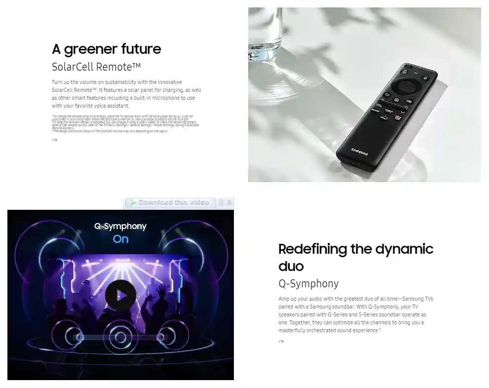 Samsung 65″ Class 65CU8000 Crystal UHD 4K Smart TV