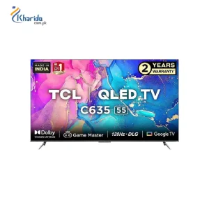 TCL QLED 55 Inch 55C635 4K Google TV