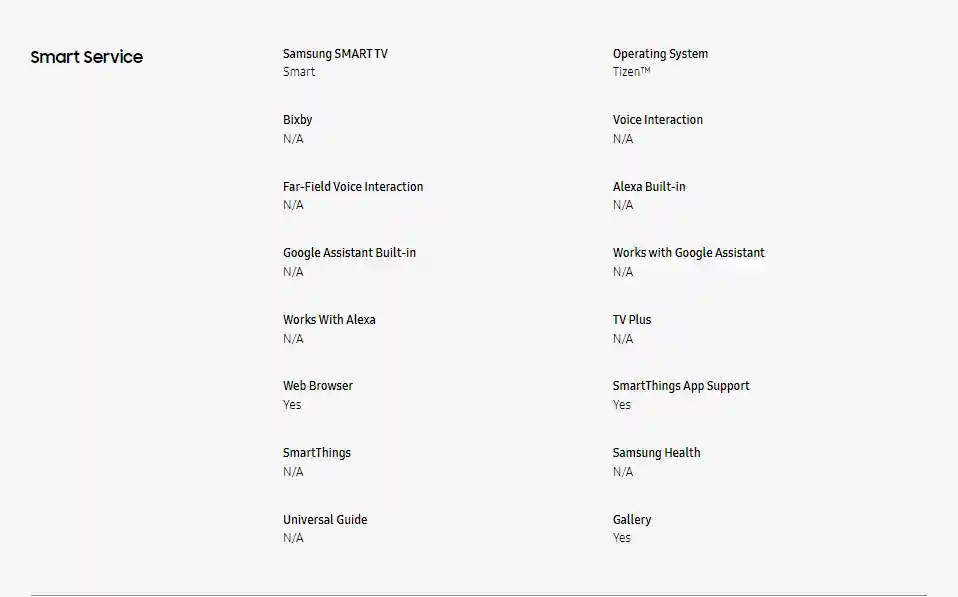 Samsung 50 inch 50AU7000 4K Crystal UHD Smart TV 