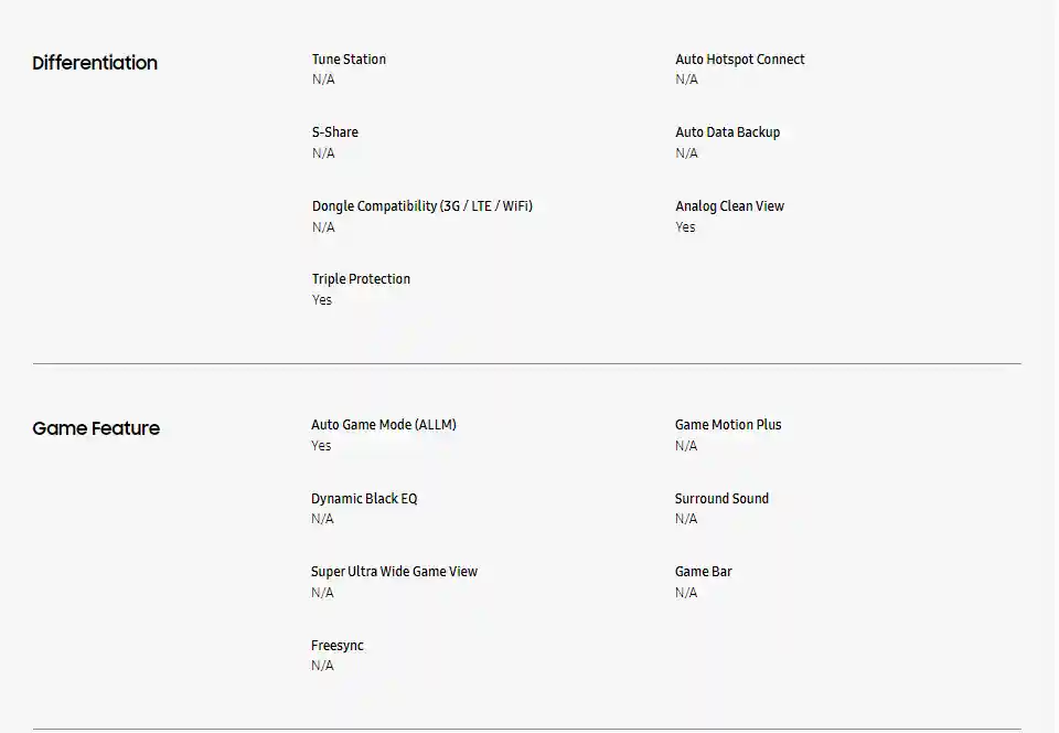 Samsung 50 inch 50AU7000 4K Crystal UHD Smart TV 