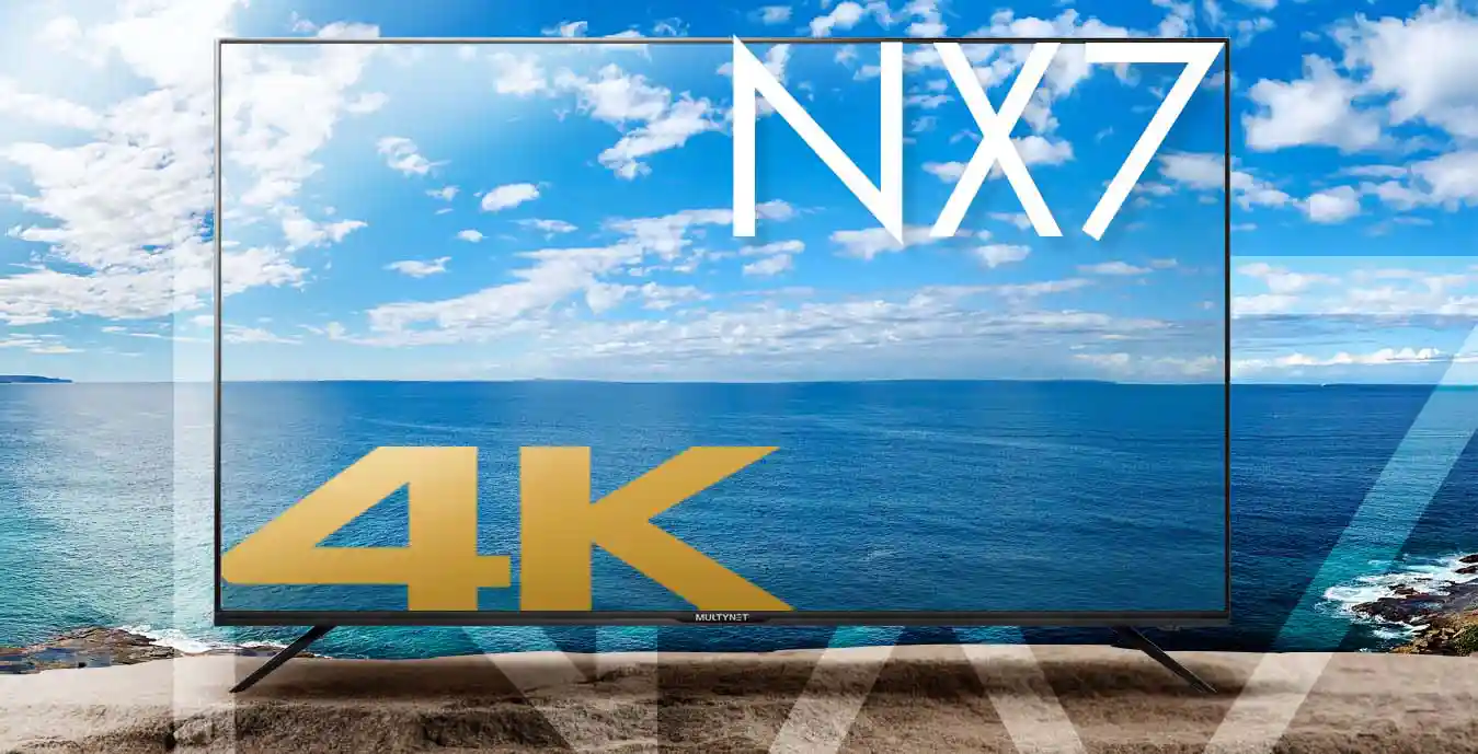 Multynet 55 inch 55NX7 Frameless 4K UHD Certified Android TV