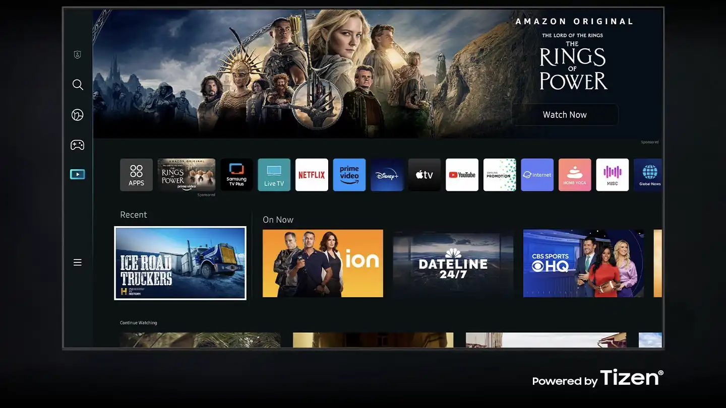 Samsung QLED 85 inch 85Q80T 4K Crystal UHD Smart TV 