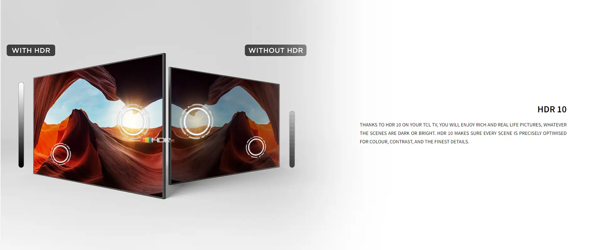 TCL 58'' 58P635 4K UHD Google TV