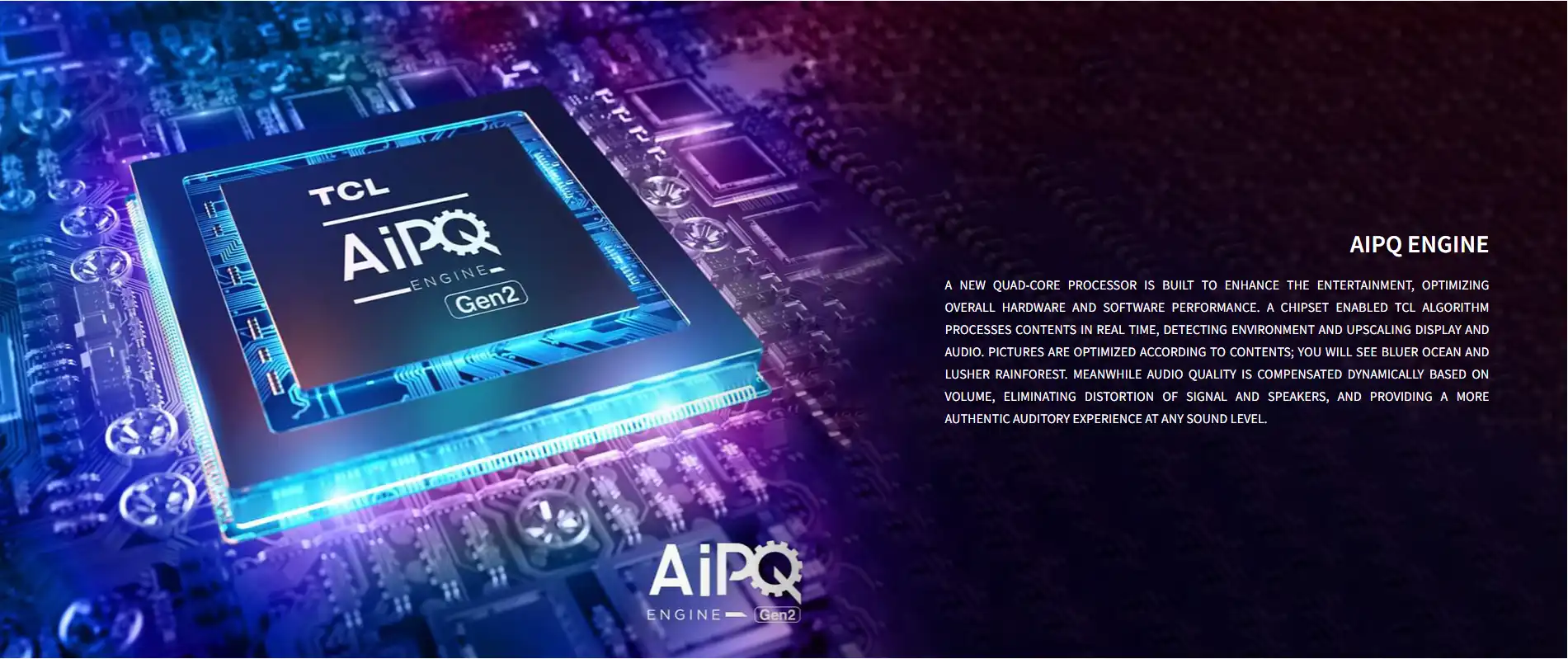 TCL 58'' 58P635 4K UHD Google TV