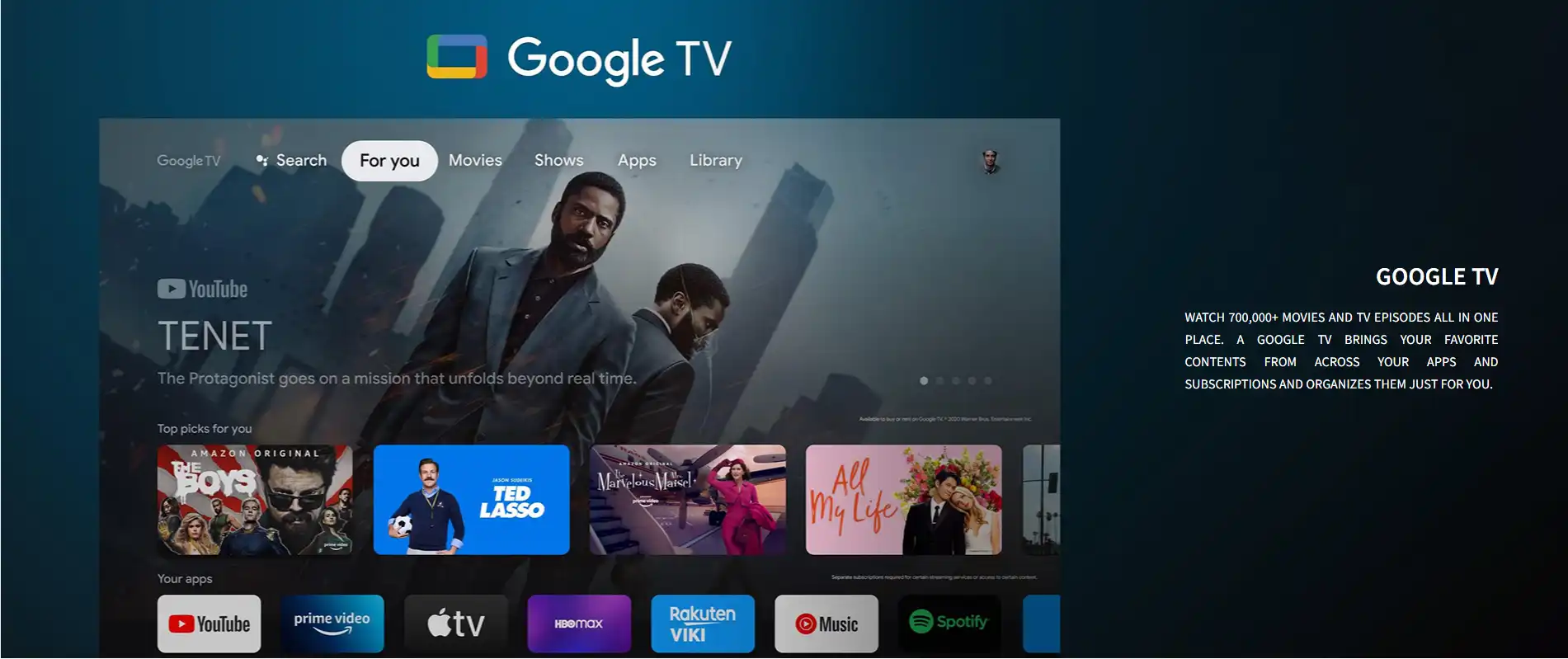 TCL 58'' 58P635 4K UHD Google TV