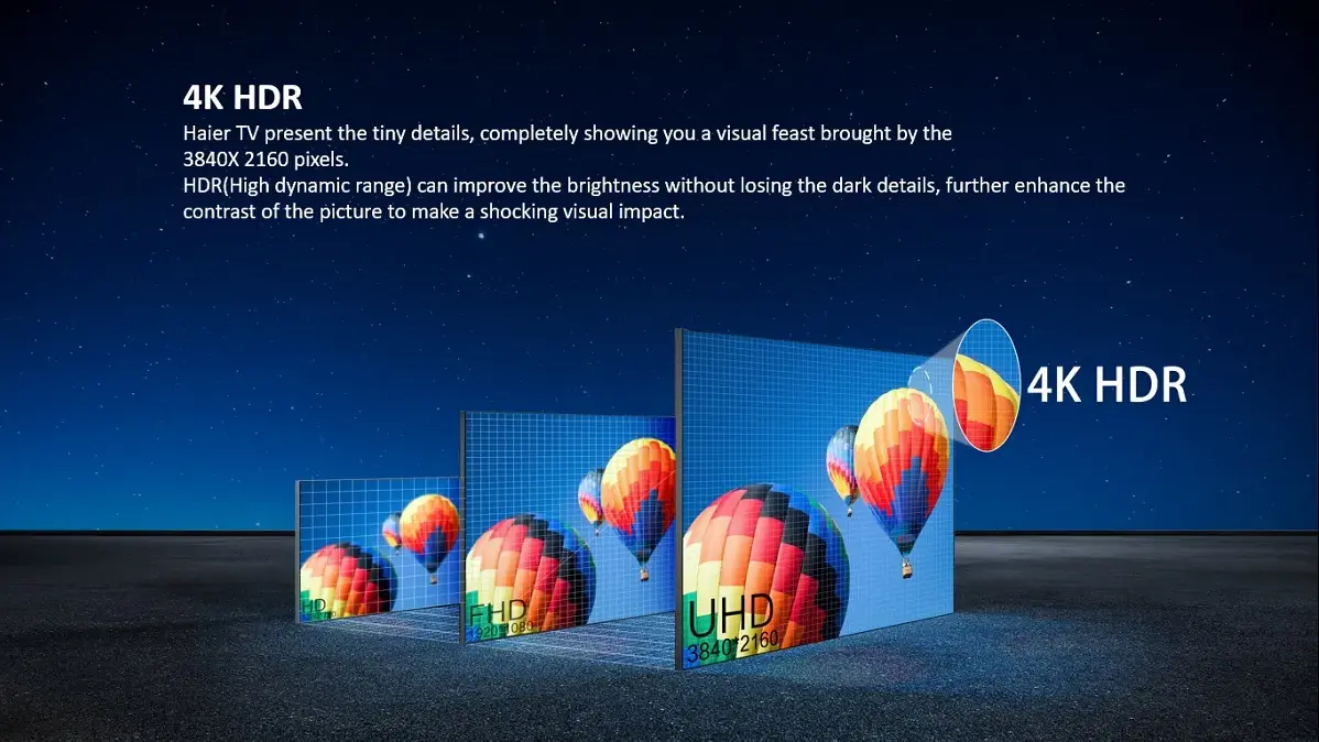 Haier UHD 75 inch 75K6600UG (4K UHD Android TV)