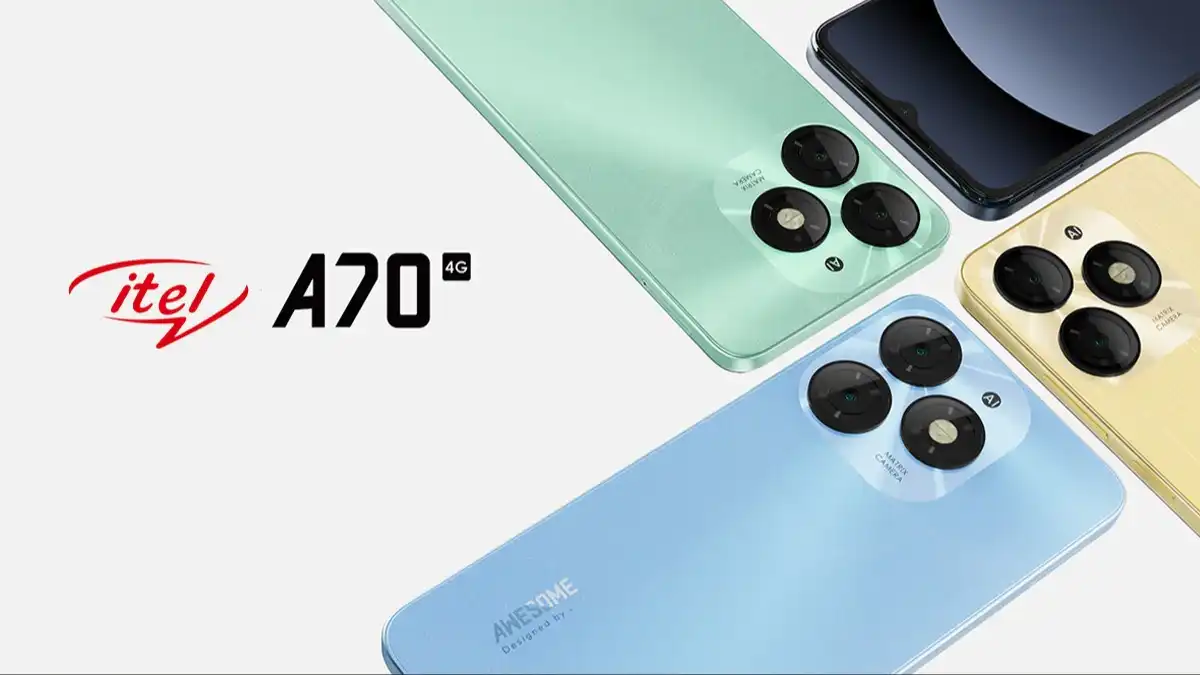 Itel A70 (4GB 128GB Android 13)