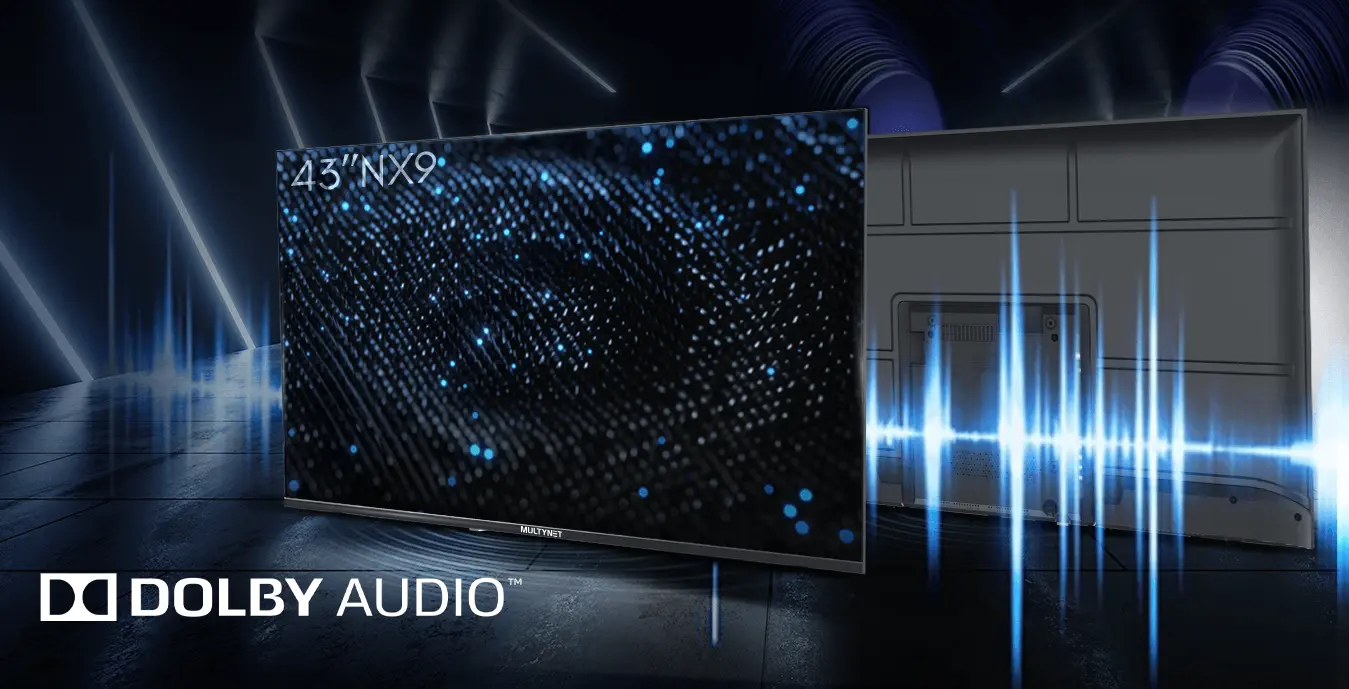 Multynet 43 inch 43NX9 Frameless Google TV