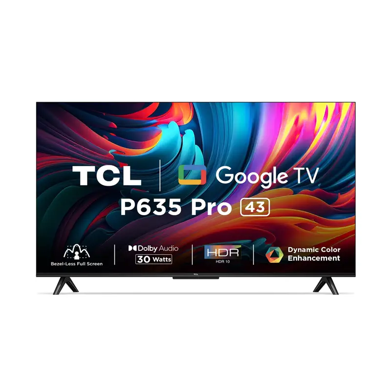 TCL 43 Inch 43P635 4K Google TV