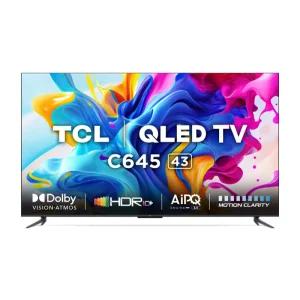 TCL QLED 43 Inch 43C645 4K QLED Google TV