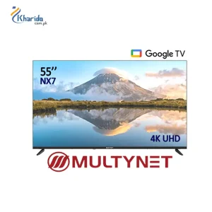 Multynet 55 inch 55NX7 Frameless 4K UHD Certified Android TV