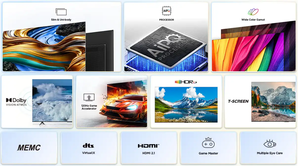 TCL 55 inch 55P755 UHD Google TV