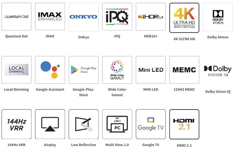 TCL Mini 55 inch 55C755 4K QLED Google TV
