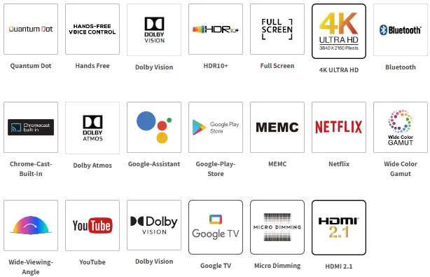 TCL QLED 75 inch 75C655 4K QLED Google TV