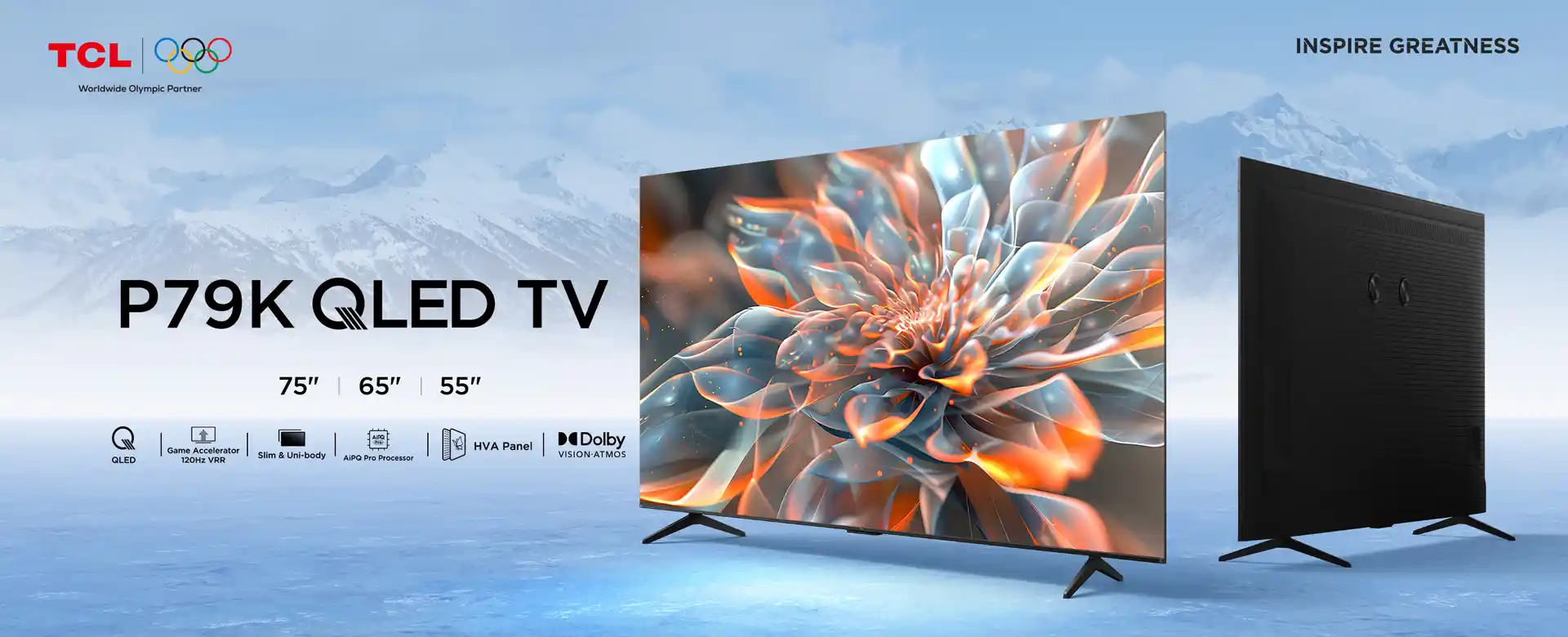 TCL QLED 55P79K 55'' 4K Ultra HD Smart TV